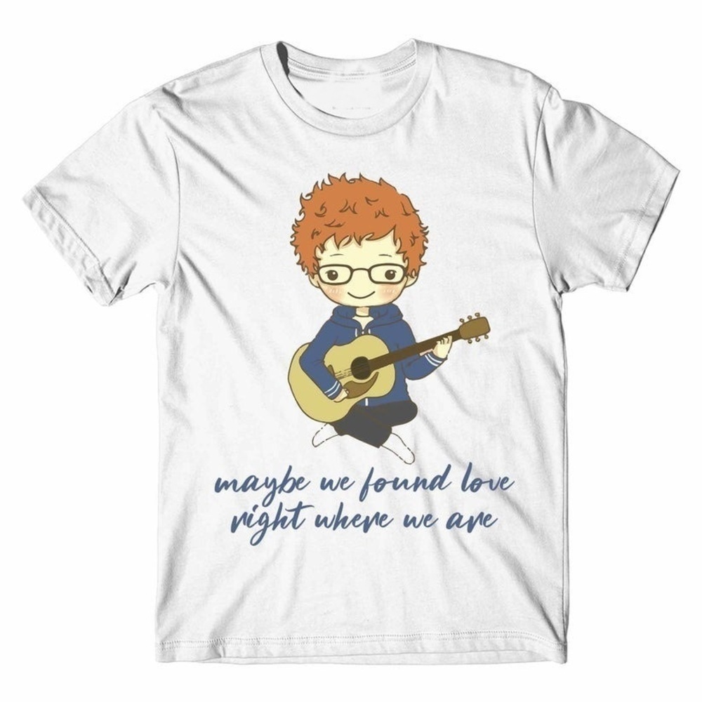 Ed Sheeran Thinking Out Loud Retro Music Fan Unisex T-Shirt